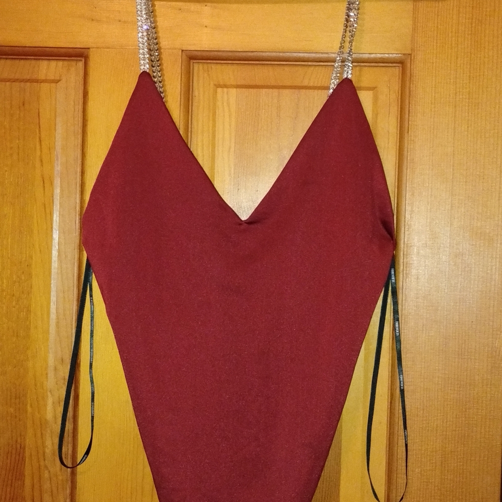 Forever 21 Body Suit Jewel  Details